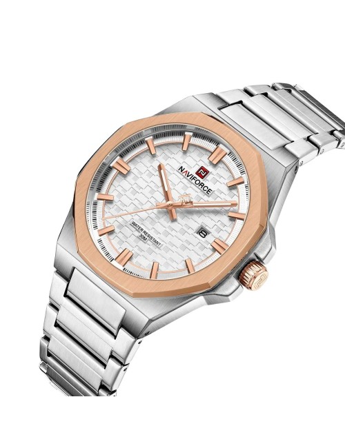 Reloj Naviforce Original Nf9245 Analogo Hombre + Estuche