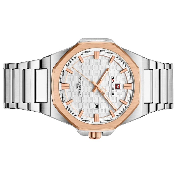 Reloj Naviforce Original Nf9245 Analogo Hombre + Estuche