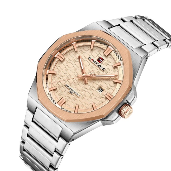 Reloj Naviforce Original Nf9245 Analogo Hombre + Estuche