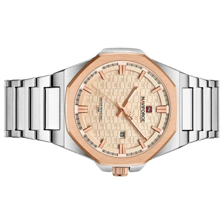 Reloj Naviforce Original Nf9245 Analogo Hombre + Estuche