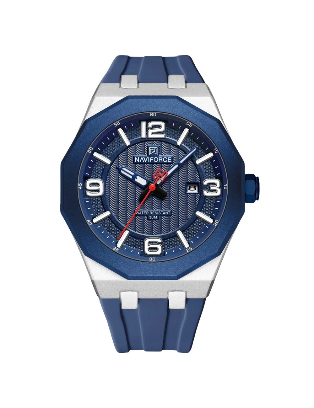 Reloj Naviforce Original Nf8079 Analogo Hombre + Estuche