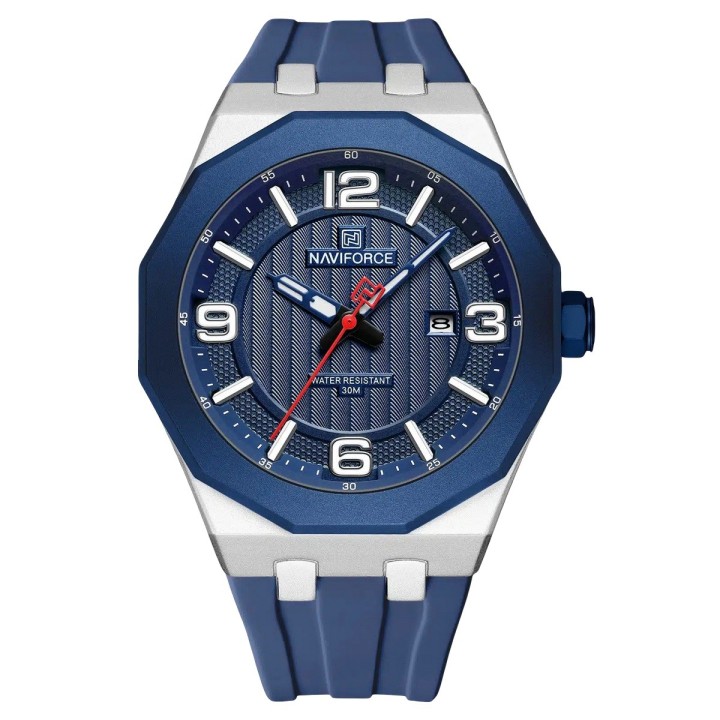 Reloj Naviforce Original Nf8079 Analogo Hombre + Estuche