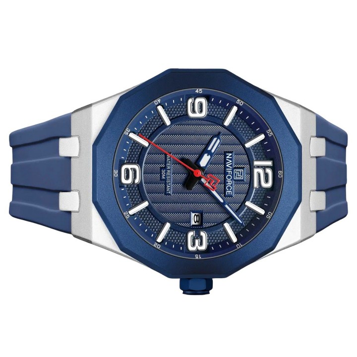 Reloj Naviforce Original Nf8079 Analogo Hombre + Estuche