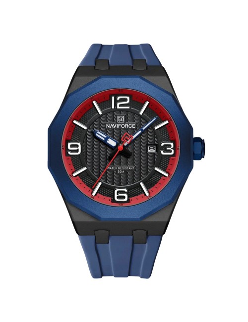 Reloj Naviforce Original Nf8079 Analogo Hombre + Estuche