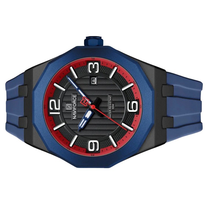 Reloj Naviforce Original Nf8079 Analogo Hombre + Estuche