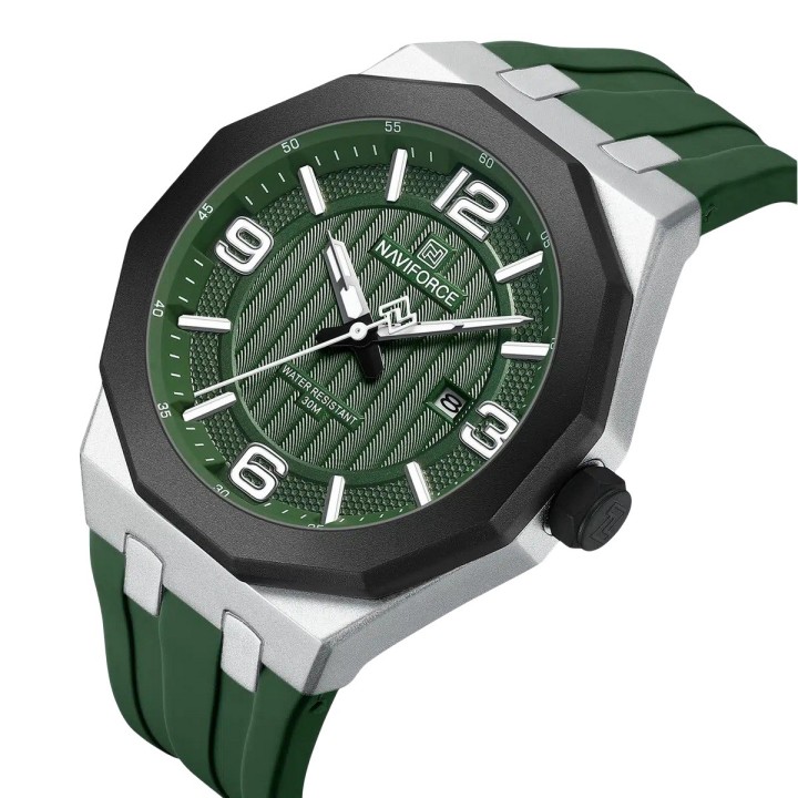 Reloj Naviforce Original Nf8079 Analogo Hombre + Estuche