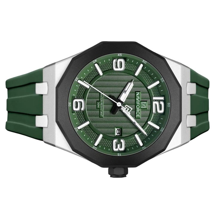Reloj Naviforce Original Nf8079 Analogo Hombre + Estuche