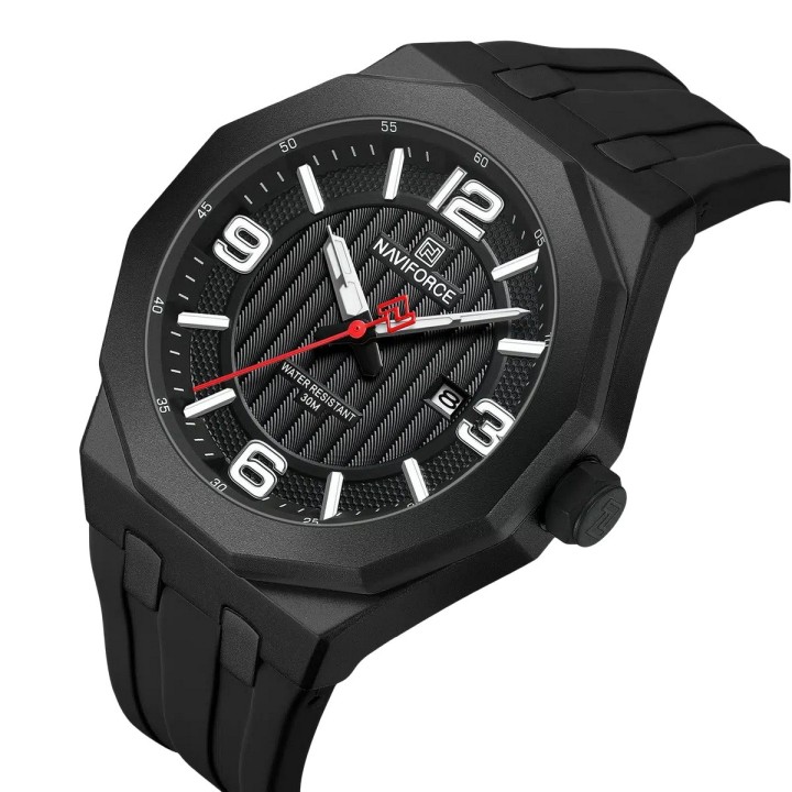 Reloj Naviforce Original Nf8079 Analogo Hombre + Estuche