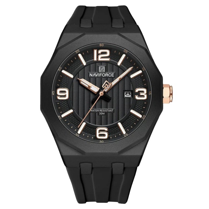 Reloj Naviforce Original Nf8079 Analogo Hombre + Estuche