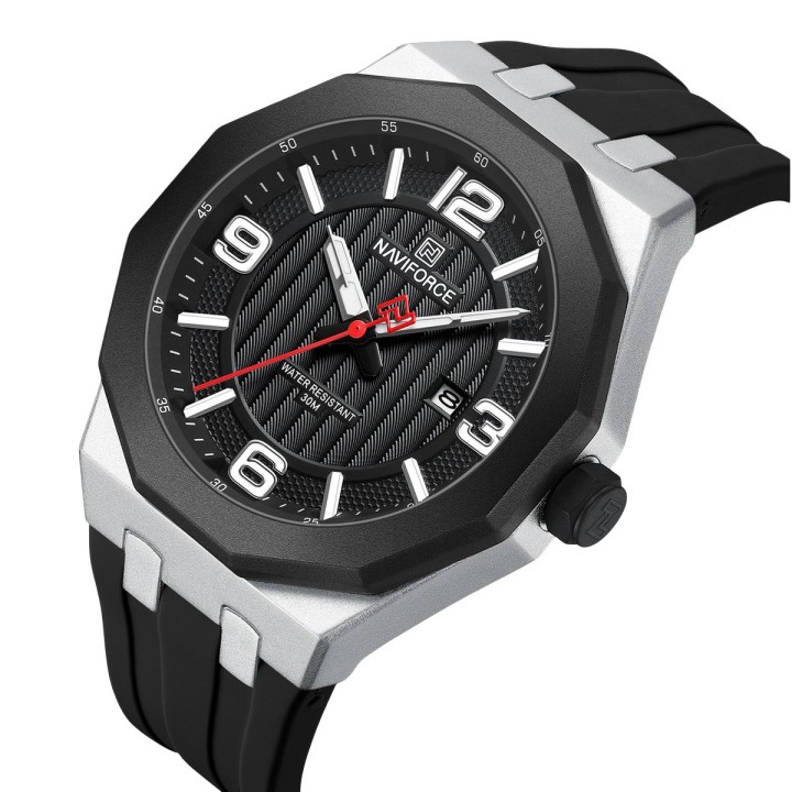 Reloj Naviforce Original Nf8079 Analogo Hombre + Estuche