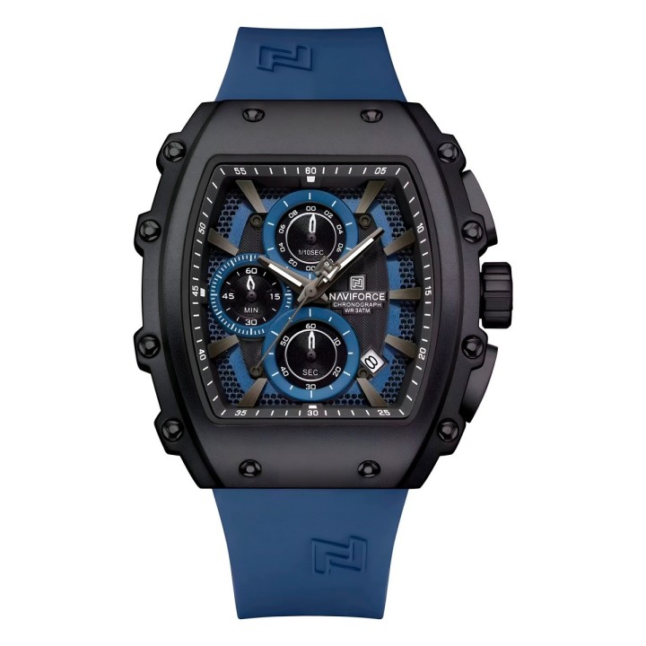 Reloj Naviforce Original Nf8070 Analogo Hombre + Estuche