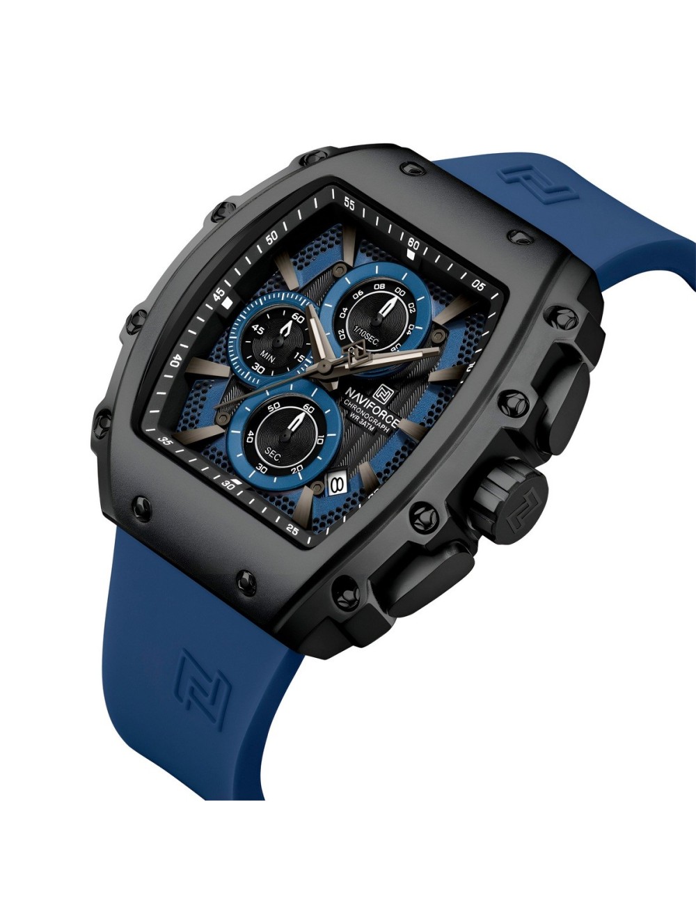 Reloj Naviforce Original Nf8070 Analogo Hombre + Estuche
