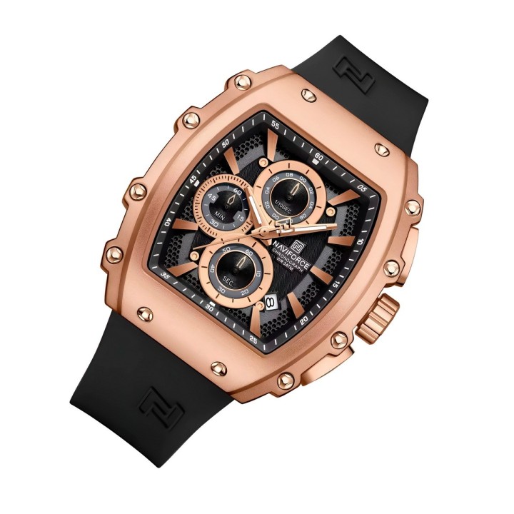 Reloj Naviforce Original Nf8070 Analogo Hombre + Estuche