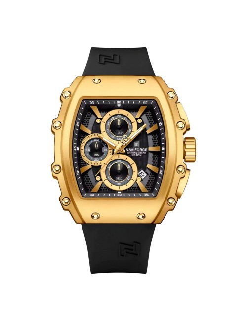 Reloj Naviforce Original Nf8070 Analogo Hombre + Estuche