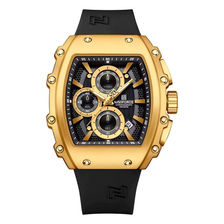 Reloj Naviforce Original Nf8070 Analogo Hombre + Estuche