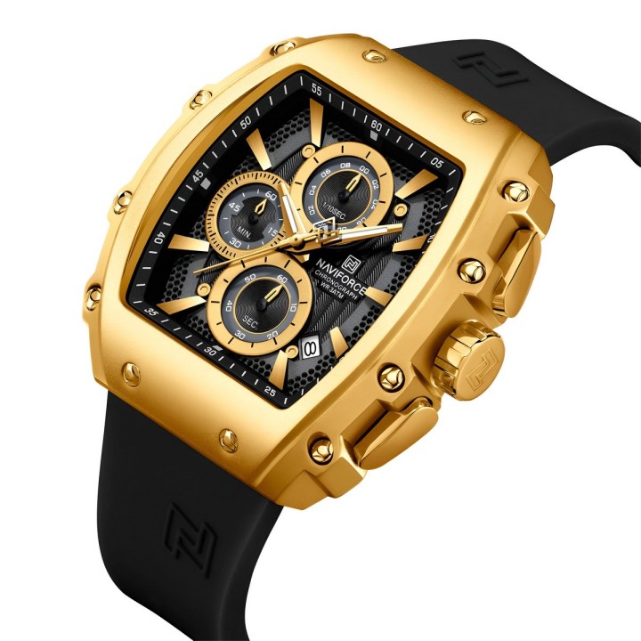Reloj Naviforce Original Nf8070 Analogo Hombre + Estuche