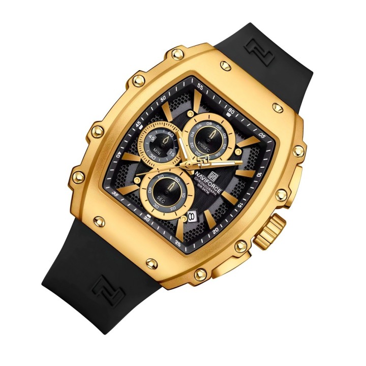 Reloj Naviforce Original Nf8070 Analogo Hombre + Estuche