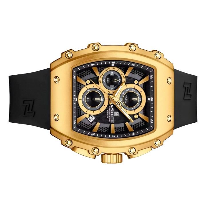 Reloj Naviforce Original Nf8070 Analogo Hombre + Estuche