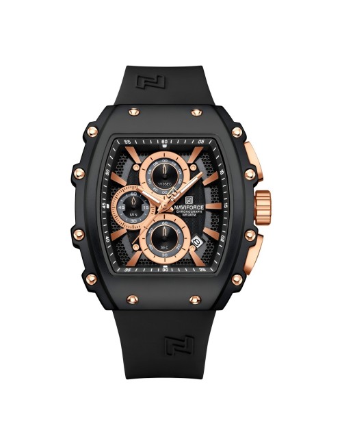 Reloj Naviforce Original Nf8070 Analogo Hombre + Estuche