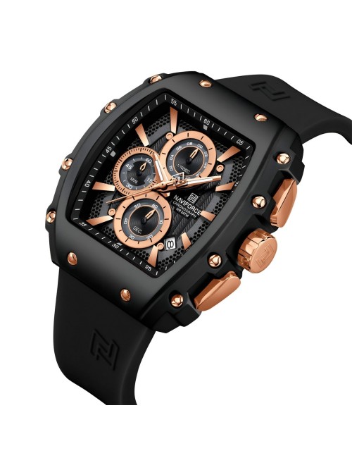 Reloj Naviforce Original Nf8070 Analogo Hombre + Estuche
