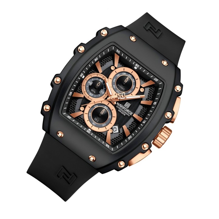 Reloj Naviforce Original Nf8070 Analogo Hombre + Estuche