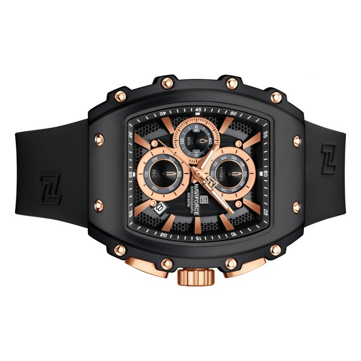 Reloj Naviforce Original Nf8070 Analogo Hombre + Estuche