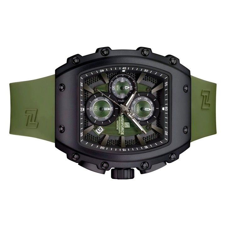 Reloj Naviforce Original Nf8070 Analogo Hombre + Estuche
