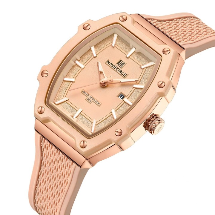 Reloj Naviforce Original Nf8069 Analogo Mujer + Estuche