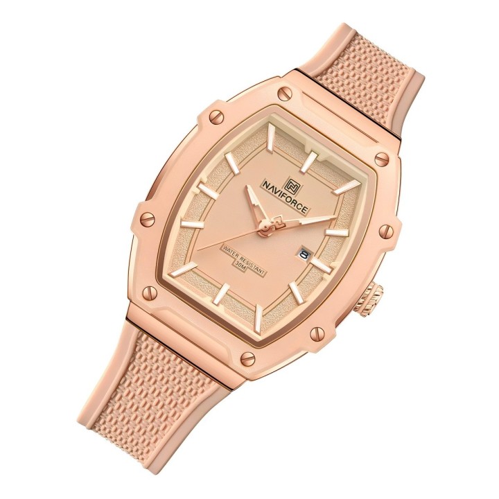 Reloj Naviforce Original Nf8069 Analogo Mujer + Estuche