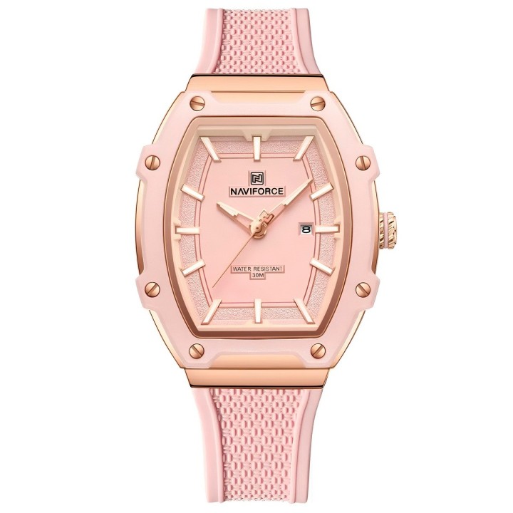 Reloj Naviforce Original Nf8069 Analogo Mujer + Estuche