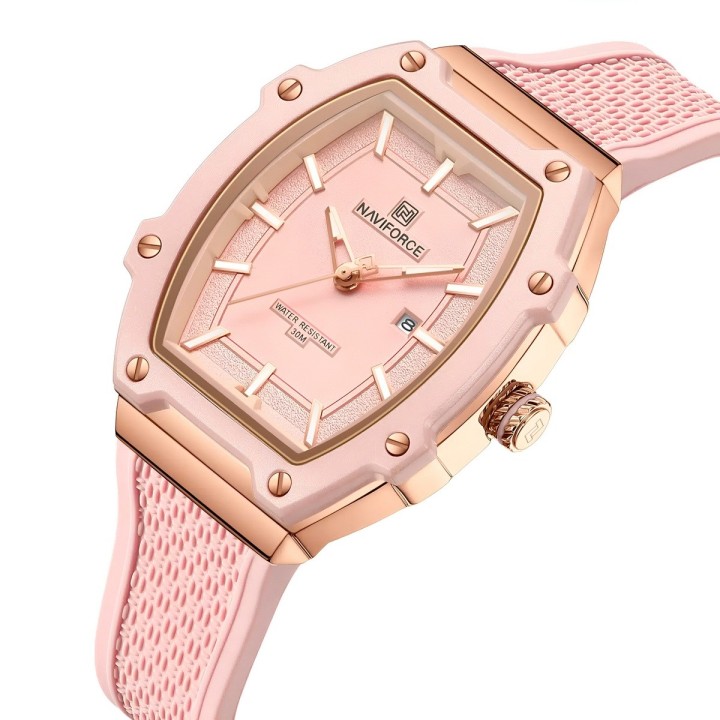 Reloj Naviforce Original Nf8069 Analogo Mujer + Estuche