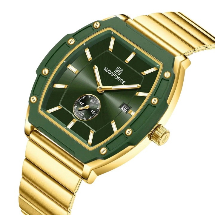 Reloj Naviforce Original Nf8068 Analogo Hombre + Estuche
