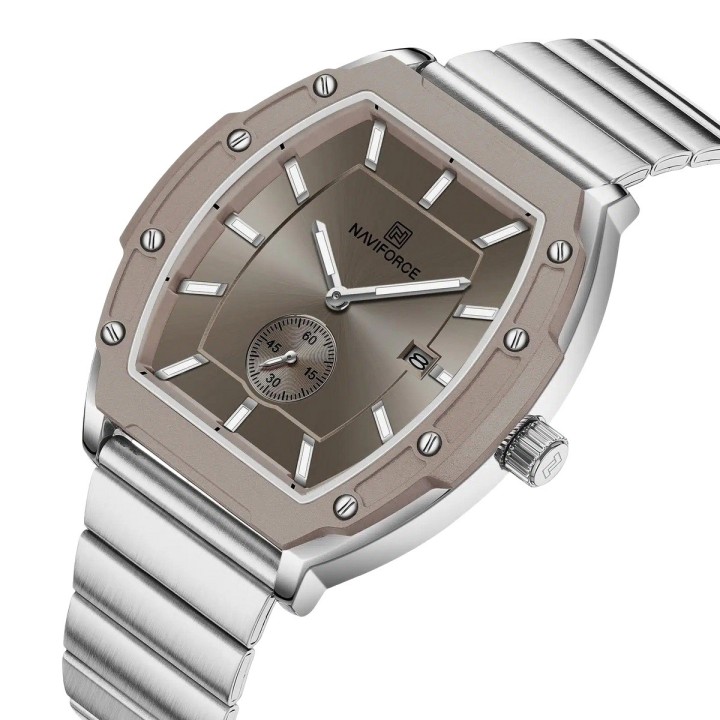 Reloj Naviforce Original Nf8068 Analogo Hombre + Estuche