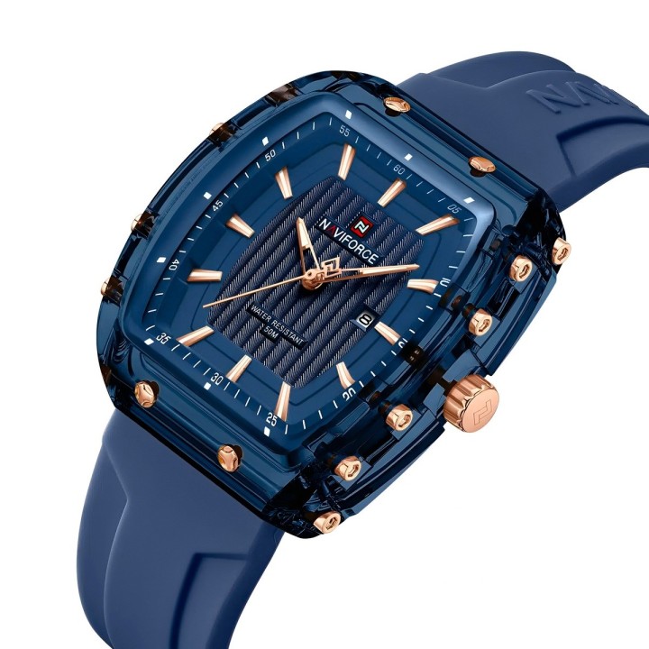 Reloj Naviforce Original Nf7124 Analogo Mujer + Estuche