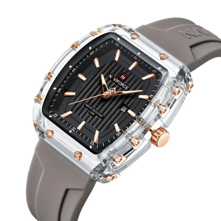 Reloj Naviforce Original Nf7124 Analogo Mujer + Estuche