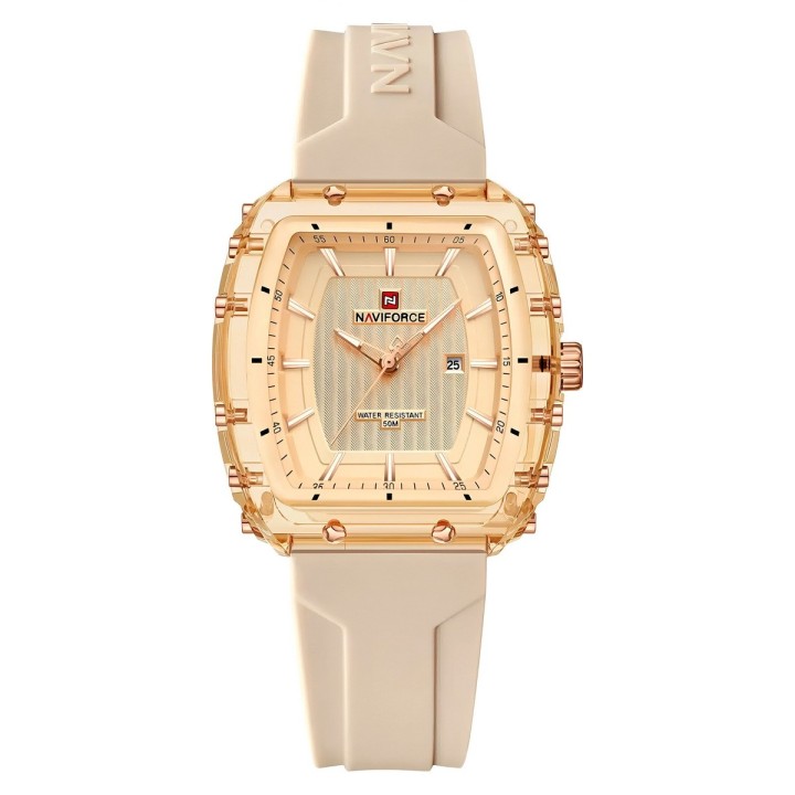 Reloj Naviforce Original Nf7124 Analogo Mujer + Estuche