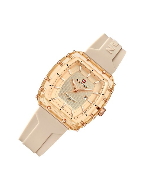 Reloj Naviforce Original Nf7124 Analogo Mujer + Estuche
