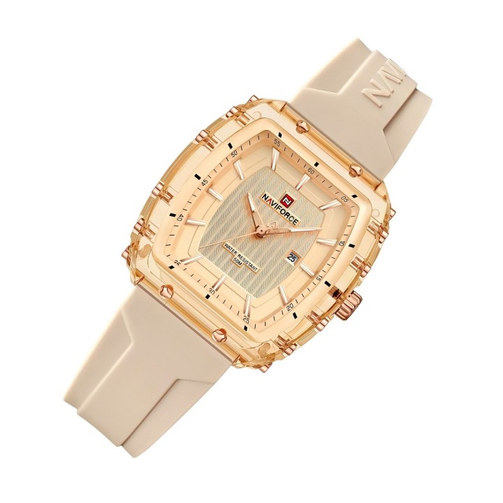 Reloj Naviforce Original Nf7124 Analogo Mujer + Estuche