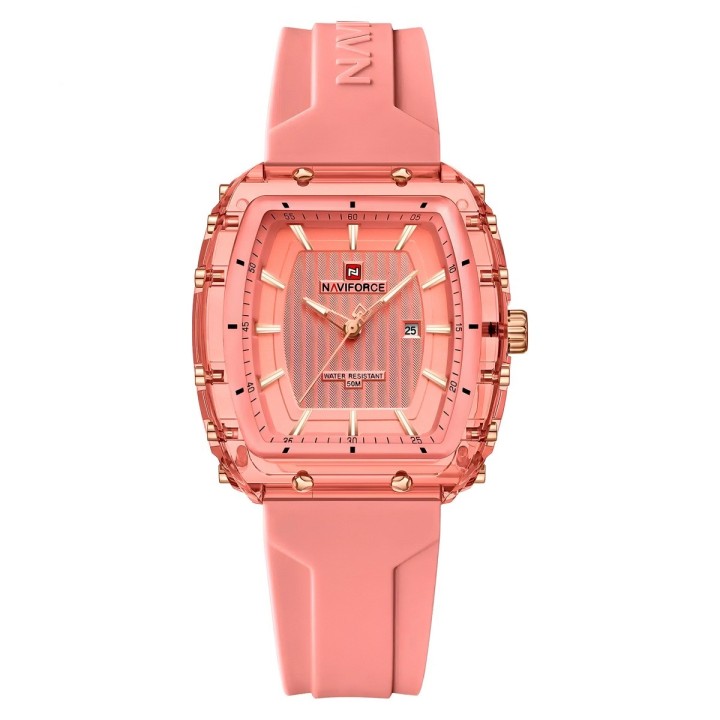 Reloj Naviforce Original Nf7124 Analogo Mujer + Estuche