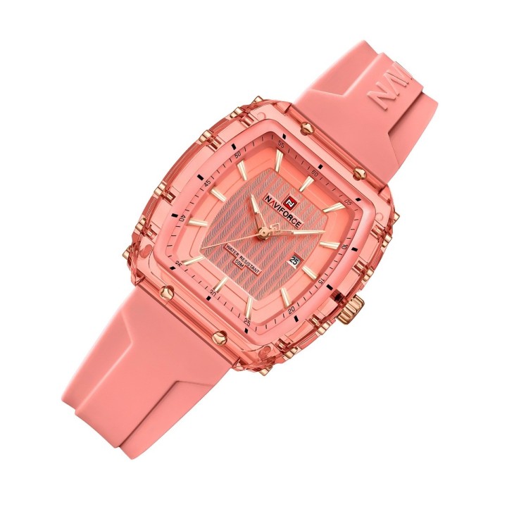Reloj Naviforce Original Nf7124 Analogo Mujer + Estuche