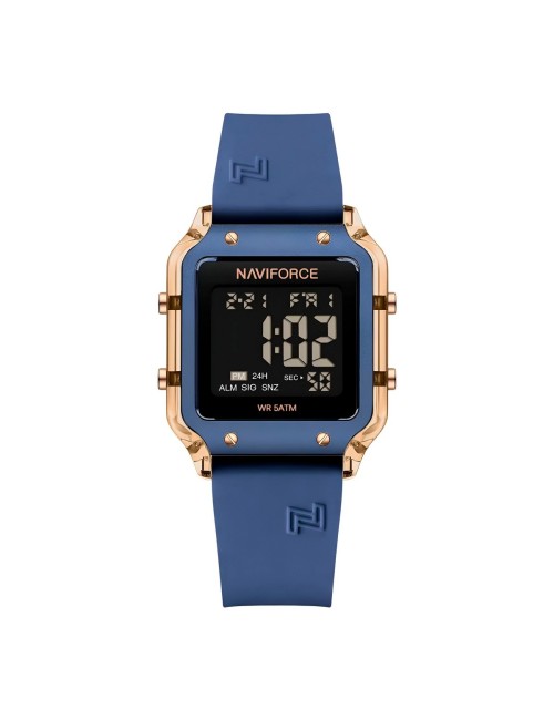 Reloj Naviforce Original Nf6105 Digital Mujer + Estuche