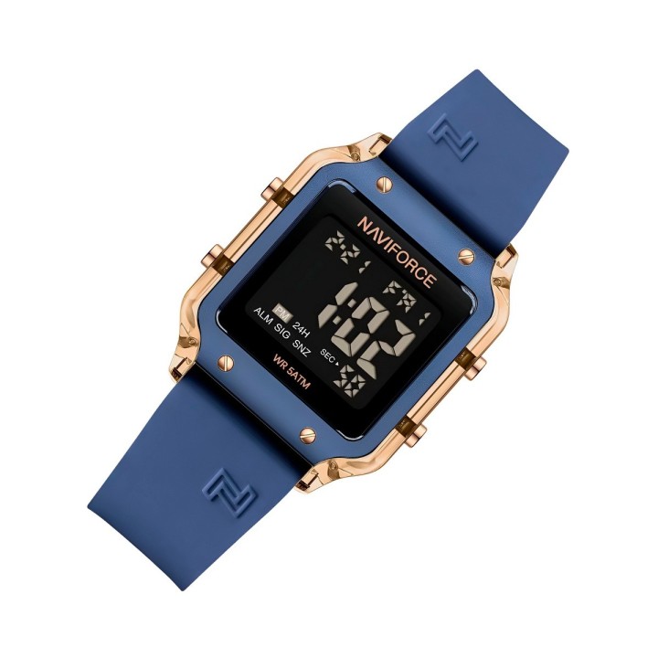 Reloj Naviforce Original Nf6105 Digital Mujer + Estuche