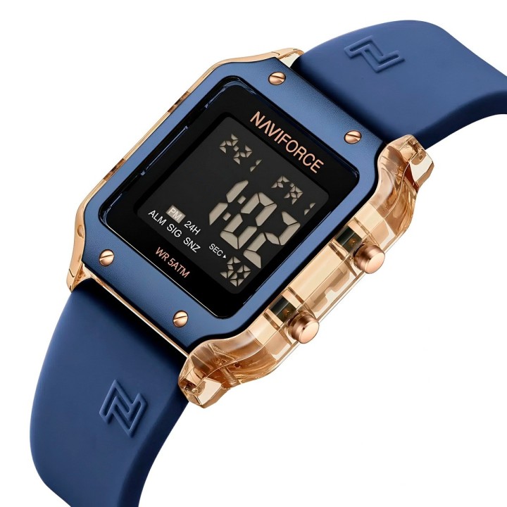 Reloj Naviforce Original Nf6105 Digital Mujer + Estuche