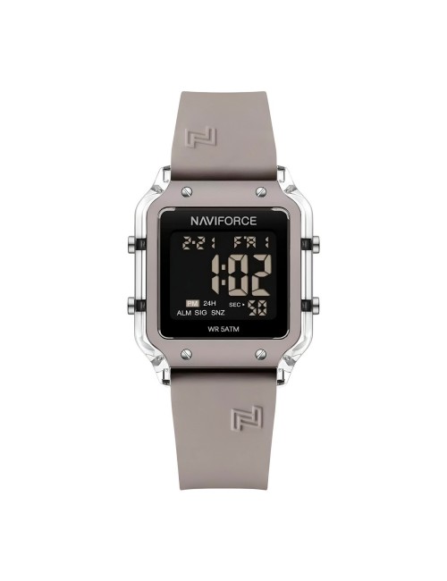 Reloj Naviforce Original Nf6105 Digital Mujer + Estuche