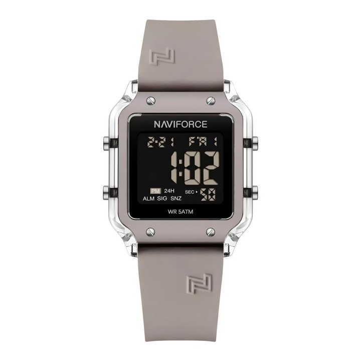 Reloj Naviforce Original Nf6105 Digital Mujer + Estuche