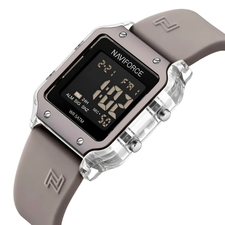 Reloj Naviforce Original Nf6105 Digital Mujer + Estuche
