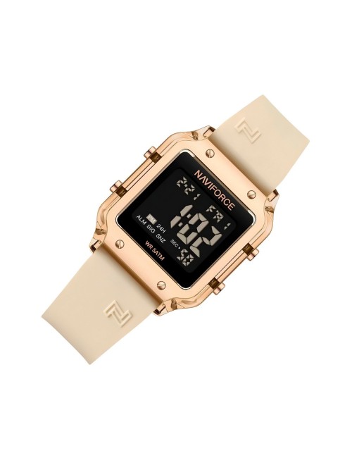 Reloj Naviforce Original Nf6105 Digital Mujer + Estuche