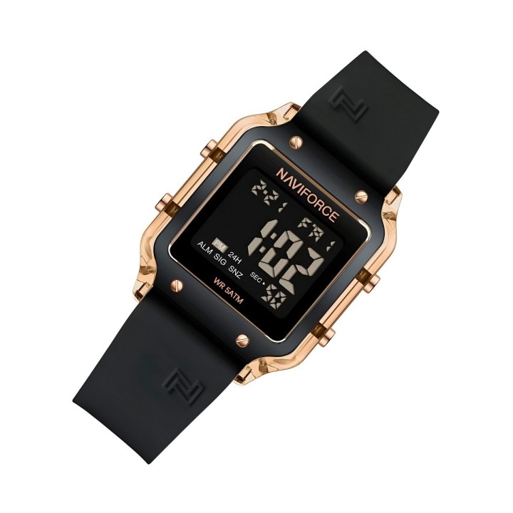 Reloj Naviforce Original Nf6105 Digital Mujer + Estuche