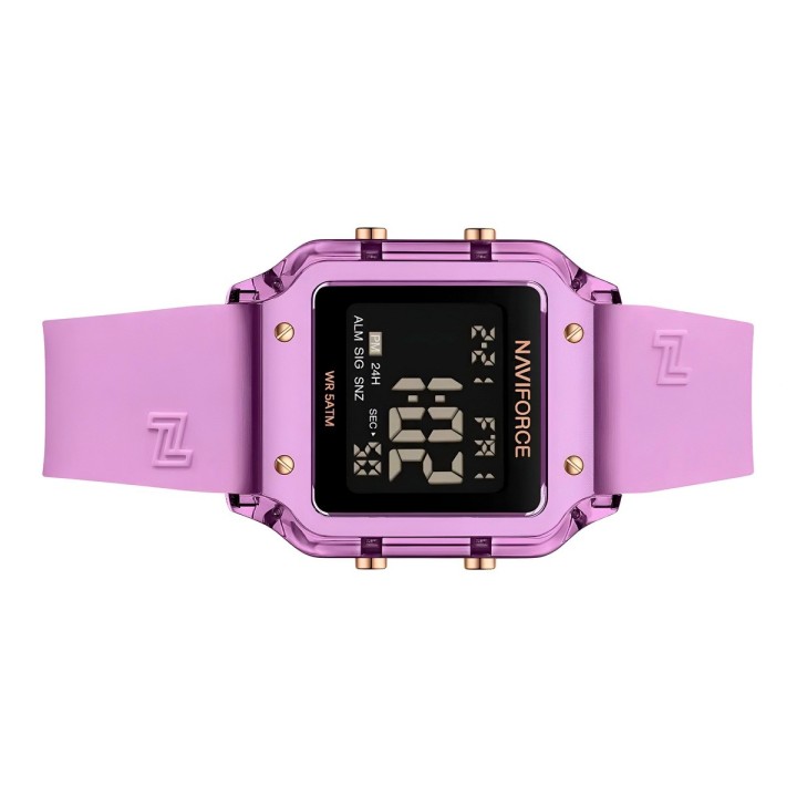 Reloj Naviforce Original Nf6105 Digital Mujer + Estuche