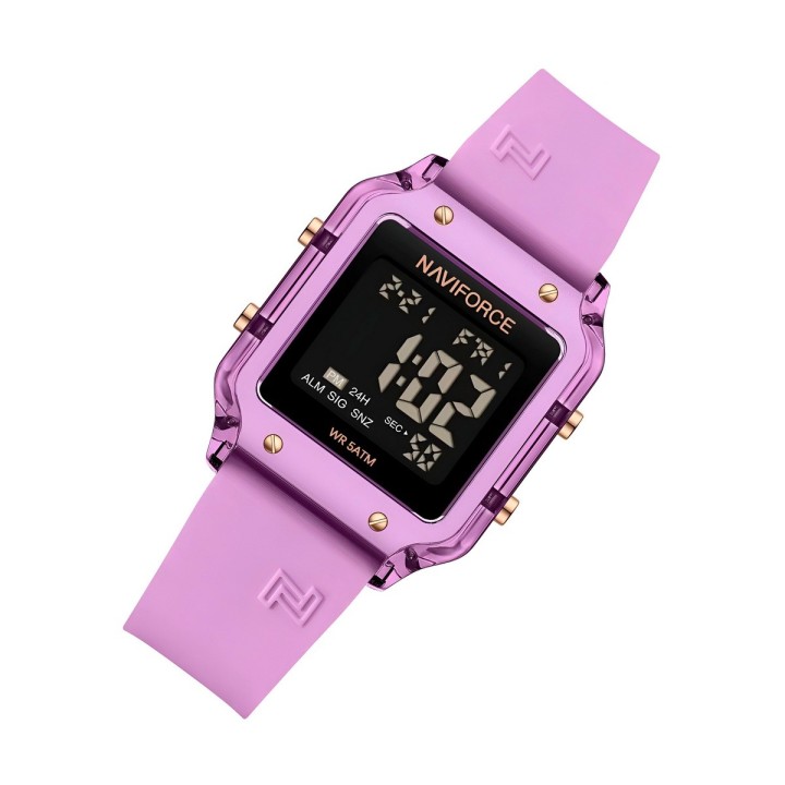 Reloj Naviforce Original Nf6105 Digital Mujer + Estuche